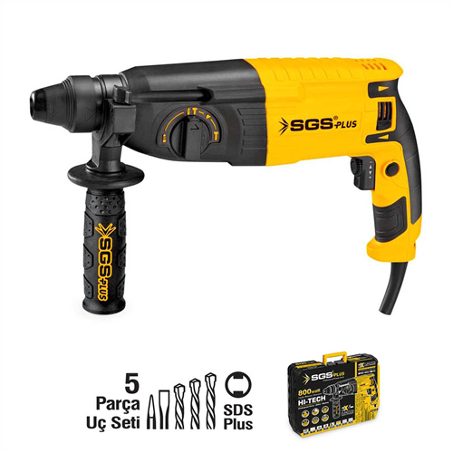 MATKAP KIRICI DELİCİ 800 W ( 5 PARÇA UÇ SETLİ ) SGS5180